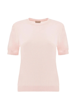 Paul & Shark short-sleeve cotton sweater - Pink