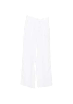 Marella Mlssolista linen wide-leg trousers - White