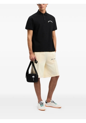 Palm Angels palm tree logo crossbody bag - White