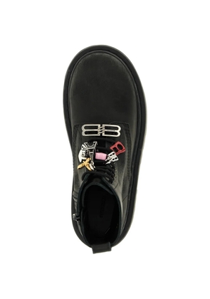 Balenciaga Strike charm-embellished ankle boots - Black