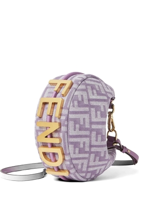 FENDI mini Fendigraphy shoulder bag - Purple
