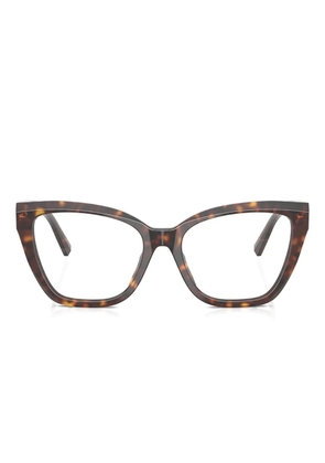 Tiffany & Co Eyewear tortoiseshell-pattern glasses - Brown