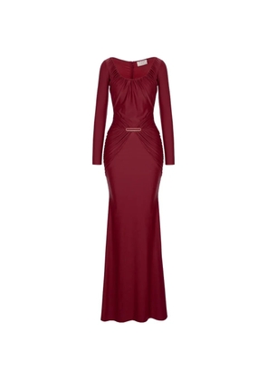 V:PM ATELIER Delia gathered-details maxi dress