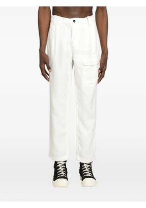 C.P. Company canvas cargo pants - White