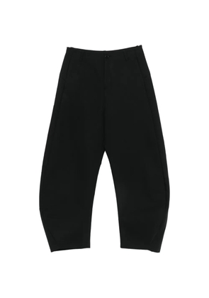 Amomento curved-seam trousers - Black