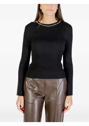 ONLY long sleeves ribbed sweater - Black