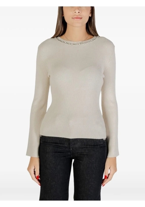 ONLY long sleeves ribbed sweater - Neutrals