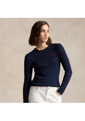 Slim Fit Cable-Knit Jumper