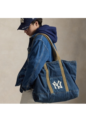 Polo  Ralph Lauren Lauren Yankees Denim Tote