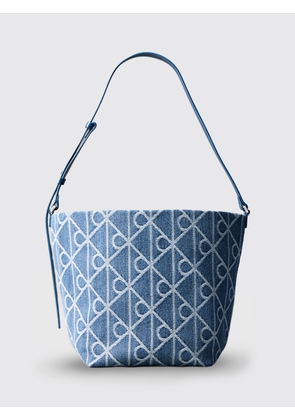 Crossbody Bag CALVIN KLEIN Woman color Denim