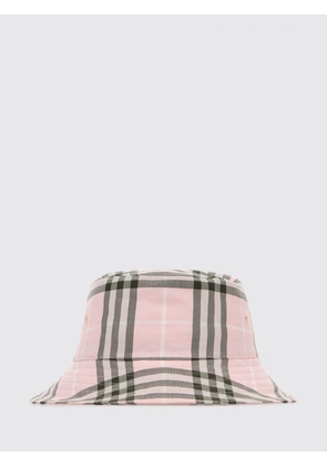Hat BURBERRY Woman color Pink