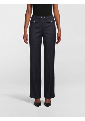 Pants MCQUEEN Woman color Navy