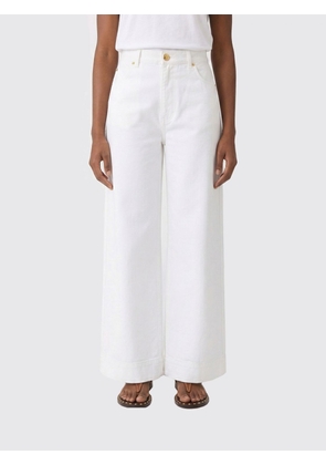 Pants ALBERTA FERRETTI Woman color White