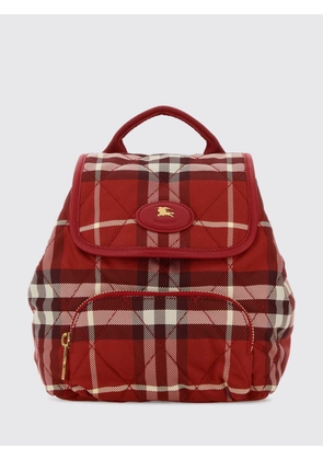 Backpack BURBERRY Woman color Red