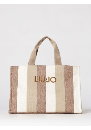 Handbag LIU JO Woman color Beige