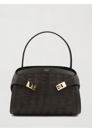 Shoulder Bag FERRAGAMO Woman color Brown