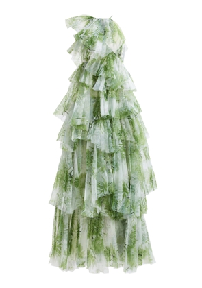 Aje Westlyn Pleated Organza Gown - Moda Operandi