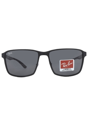 Ray Ban Grey Square Unisex Sunglasses RB3721 186/87 59