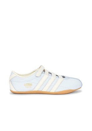 Adidas Originals Tokyo MJ Sneaker in Crystal Sky  Cream White  & Gold Metallic - Baby Blue,Ivory. Size 10 (also in 11, 5, 8.5, 9, 9.5).