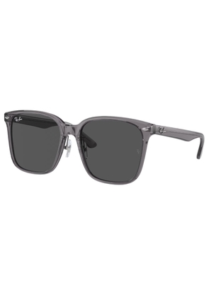 Ray Ban Dark Grey Square Unisex Sunglasses RB2206D 139987 57