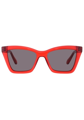 Ferragamo Grey Cat Eye Ladies Sunglasses SF2039SE 616 53