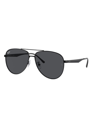 Ray Ban Dark Grey Pilot Unisex Sunglasses RB3712D 002/87 62