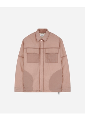 Men s Padded Overshirt Lilac