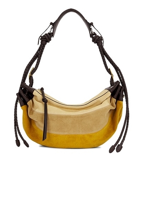Isabel Marant Maia Medium Shoulder Mag in Multicolor Beige - Beige,Yellow. Size all.