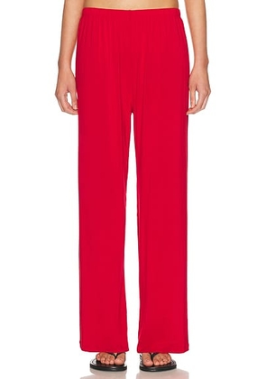 KYE Recline Pant in Corbusier - Red. Size 1 (also in 2, 4).