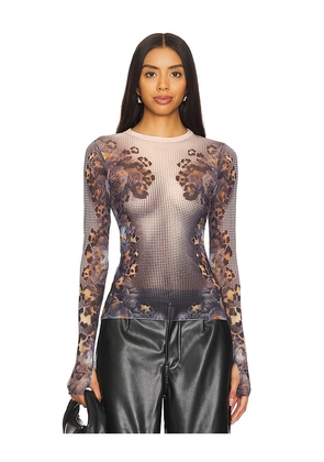 AFRM Kaylee Top in Nude. Size 1X. Also in M, S, XXS.