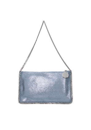 Stella McCartney Light Blue Leather Shoulder Bag