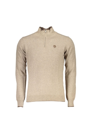 North Sails Beige Fabric Men's Sweater - M