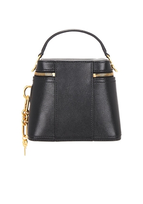 BALMAIN Pulse Vanity Bag in Black.