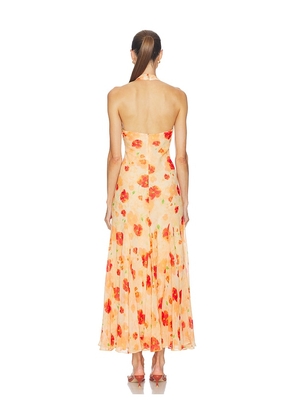 ASTR the Label Yasmeen Dress in Orange. Size XS. Also in L, M, S.