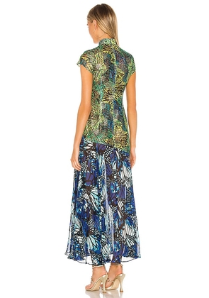 Kim Shui Lace Butterfly Dress in Green. Size M. Also in S, XS, L.