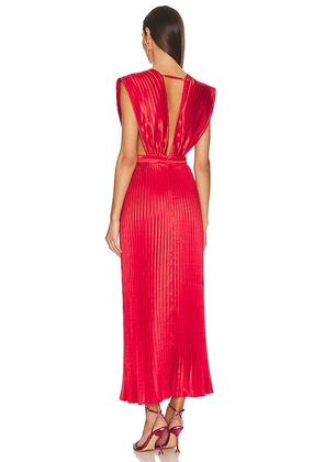 L'IDEE Gala Gown in Red. Size 10/M. Also in 8/S, 6/XS.