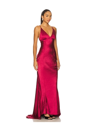 Lovers and Friends Sloane Gown in Burgundy. Size M. Also in XS, S.