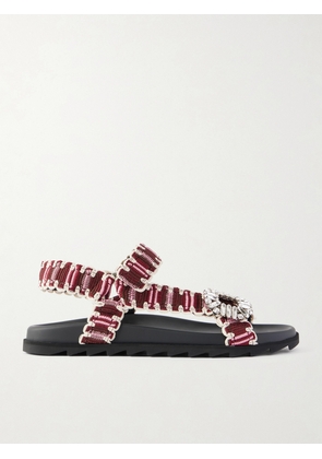 Roger Vivier - Embellished Flat Sandals - Multi - IT36,IT37,IT38,IT39,IT40,IT41,IT42
