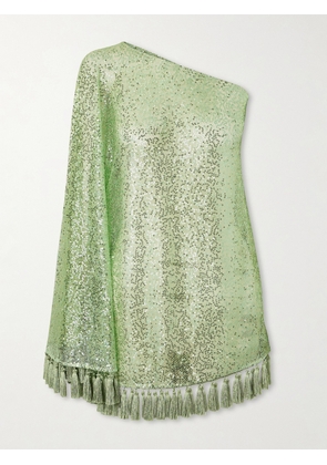 Taller Marmo - Sequined Fringed Blouse - Green - IT36,IT38,IT40,IT42,IT44,IT46,IT48
