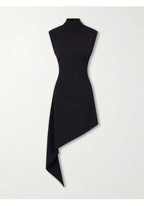 Alaïa - Wool-blend Gabardine Mini Dress - Black - FR 34,FR 36,FR 38,FR 40,FR 42