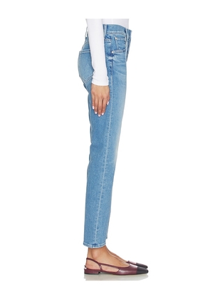 MOTHER The Mid Rise Hiker Hover Jeans in Blue. Size 23. Also in 25, 26, 27, 29, 31, 32, 33, 34.