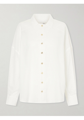 Donde Esteban - Lanzarote Cotton-voile Shirt - White - x small,small,medium,large,x large