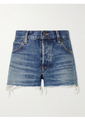 FRAME - The Hang Denim Shorts - Blue - 23,24,25,26,27,28,29,30,31,32,33
