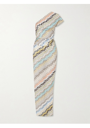 Missoni - Sleeveless Striped Crochet-knit Maxi Dress - Neutrals - IT38,IT40,IT42,IT44,IT46,IT48