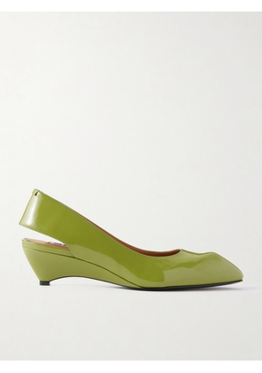 Jil Sander - Slingback Leather Pumps - Green - IT36,IT37,IT37.5,IT38,IT38.5,IT39,IT39.5,IT40,IT41