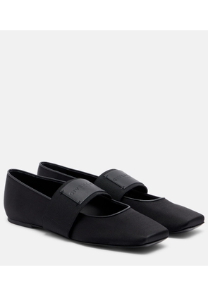 Givenchy Sliced Square satin ballet flats