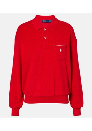 Polo Ralph Lauren Cotton-blend terry polo shirt