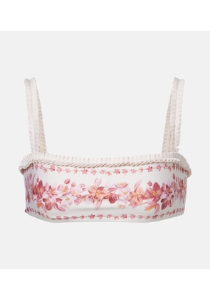 Agua by Agua Bendita Olmo floral bikini top