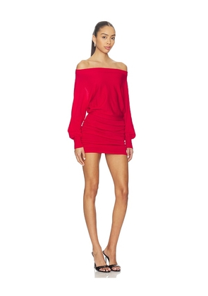 Tiger Mist Janine Mini Dress in Red. Size S/M. Also in XXS/XS, L/XL.