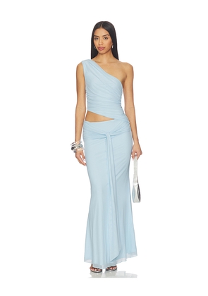 Tiger Mist Cobi Maxi Dress 2.0 in Baby Blue. Size S. Also in XS, M, L, XL.